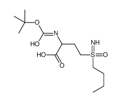 Boc-DL-丁硫氨酸亚砜亚胺结构式