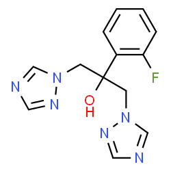 2-(2-fluorophenyl)-1,3-di(1H-1,2,4-triazol-1-yl)propan-2-ol Structure