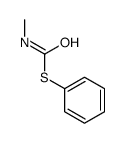 Methylthiocarbamic acid S-phenyl ester Structure