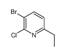 3-bromo-2-chloro-6-ethylpyridine structure