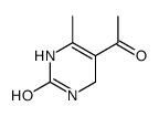 2(1H)-Pyrimidinone, 5-acetyl-3,4-dihydro-6-methyl- (9CI)结构式