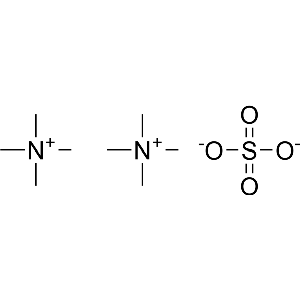 Tetramethylammonium Sulfate Structure