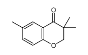 3,3,6-trimethyl-2H-chromen-4-one结构式