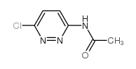 N-(6-氯-3-哒嗪基)乙酰胺结构式