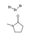 1-methyl-pyrrolidin-2-one, compound with hydrogen bromide and bromine Structure
