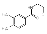 Benzamide,N-(2-chloroethyl)-3,4-dimethyl-结构式