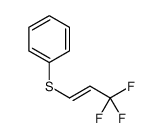 3,3,3-trifluoroprop-1-enylsulfanylbenzene Structure