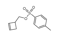 Δ2-Cyclobutenyl-methyltosylat Structure