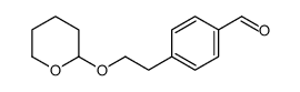 4-(2-((四氢-2H-吡喃-2-基)氧基)乙基)苯甲醛结构式