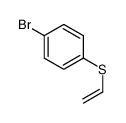 1-bromo-4-ethenylsulfanylbenzene Structure