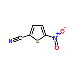5-硝基噻酚-2-甲腈结构式