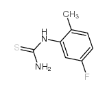 5-氟-2-甲基苯硫脲结构式