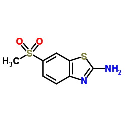 6-(Methylsulfonyl)-1,3-benzothiazol-2-amine Structure