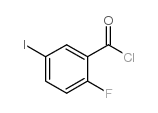 2-氟-5-碘代苯甲酰氯结构式