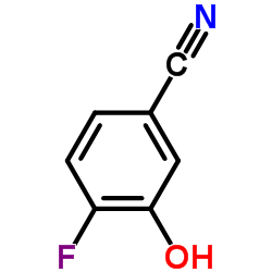 4-Fluoro-3-hydroxybenzonitrile Structure