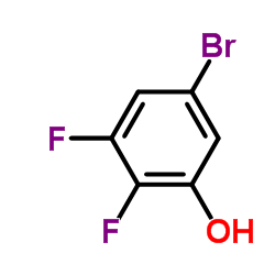 5-溴-2,3-二氟苯酚结构式