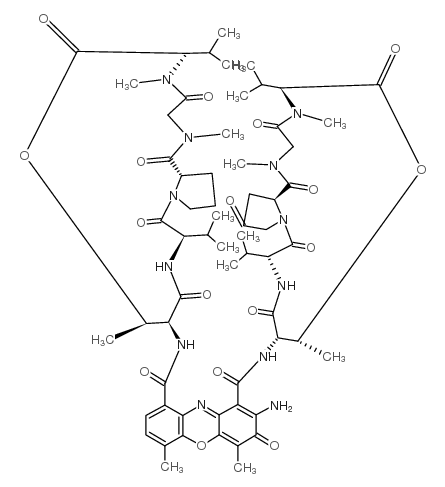Actinomycin X2 Structure