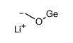 lithium,methanidyloxygermane Structure