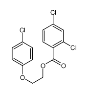 2-(4-chlorophenoxy)ethyl 2,4-dichlorobenzoate Structure