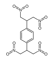1,4-bis(1,3-dinitropropan-2-yl)benzene Structure