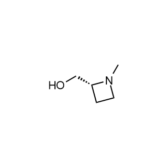(R)-(1-甲基氮杂环丁烷-2-基)甲醇结构式
