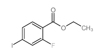 2-氟代-4-碘苯甲酸乙酯结构式
