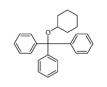 Cyclohexyl(triphenylmethyl) ether结构式