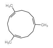 三甲基-1,5,9-环十二碳三烯结构式