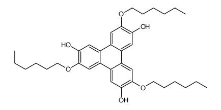 3,7,11-trihexoxytriphenylene-2,6,10-triol结构式