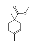 Methyl 1,4-dimethyl-3-cyclohexene-1-carboxylate结构式