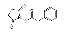 PHENYL-ACETIC ACID 2,5-DIOXO-PYRROLIDIN-1-YL ESTER结构式