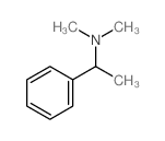 Benzenemethanamine,N,N,a-trimethyl- structure
