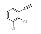 1,2-dichloro-3-isocyanobenzene Structure