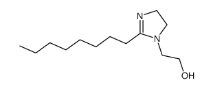 1-(2-Hydroxyethyl)-2-octyl-2-imidazoline结构式