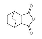 4,7-Ethanoisobenzofuran-1,3-dione,hexahydro-结构式