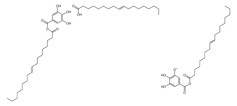 棓酰棓酸三油酸酯结构式