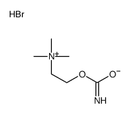 2-carbamoyloxyethyl(trimethyl)azanium,bromide Structure