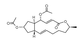 brefeldin A 4,7-O-diacetate Structure