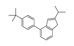 4-(4-tert-butylphenyl)-2-propan-2-yl-1H-indene结构式