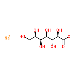 葡萄醣庚酸钠结构式
