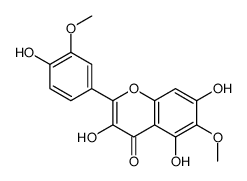 Spinacetin结构式
