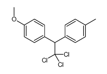1-methoxy-4-[2,2,2-trichloro-1-(4-methylphenyl)ethyl]benzene结构式