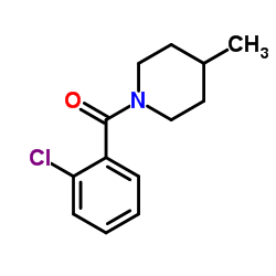 1-(2-Chlorobenzoyl)-4-Methylpiperidine结构式