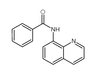 8-苯甲酰基氨基喹啉结构式