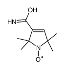1-λ1-oxidanyl-2,2,5,5-tetramethylpyrrole-3-carboxamide结构式