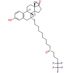 氟维司群17-甲酮结构式