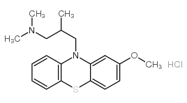 rac Methotrimeprazine Hydrochloride Structure