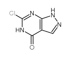 6-氯-1,5-二氢-4H-吡唑并[3,4-d]嘧啶-4-酮结构式