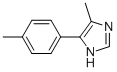 1H-Imidazole, 4-methyl-5-(4-methylphenyl)- Structure