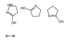 吡咯烷酮三溴化氢结构式